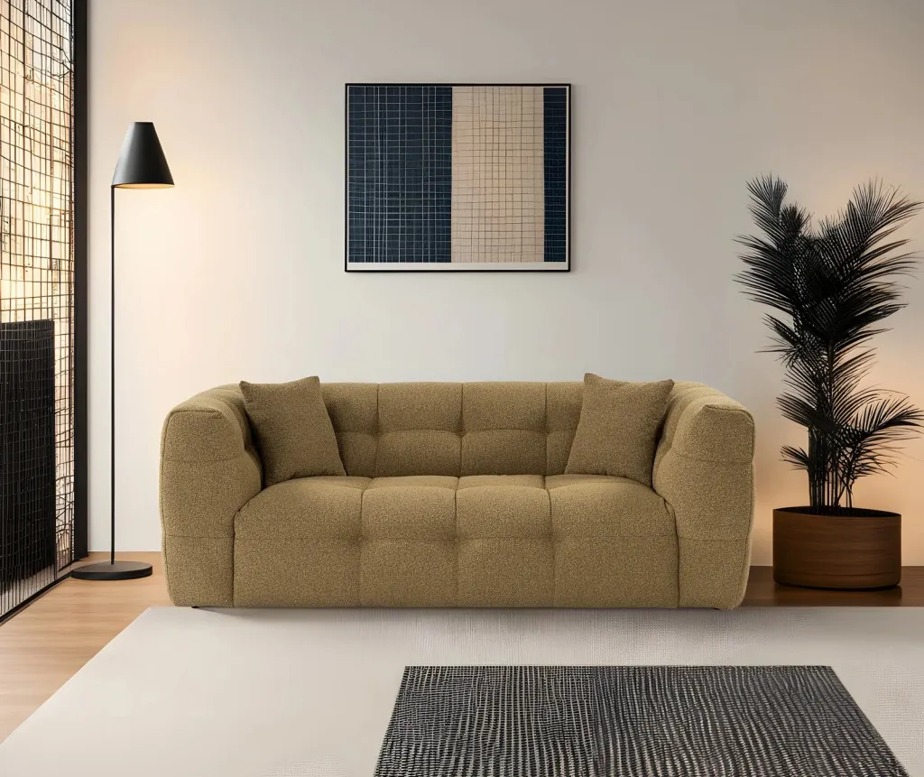 Divan dy vendësh, ngjyrë kaki, Atelier del Sofa, Cady 2 - 2