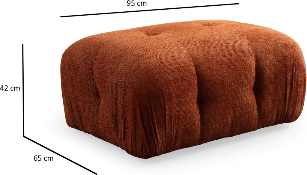 Këndare Atelier del Sofa Petite 2, portokalli - 9