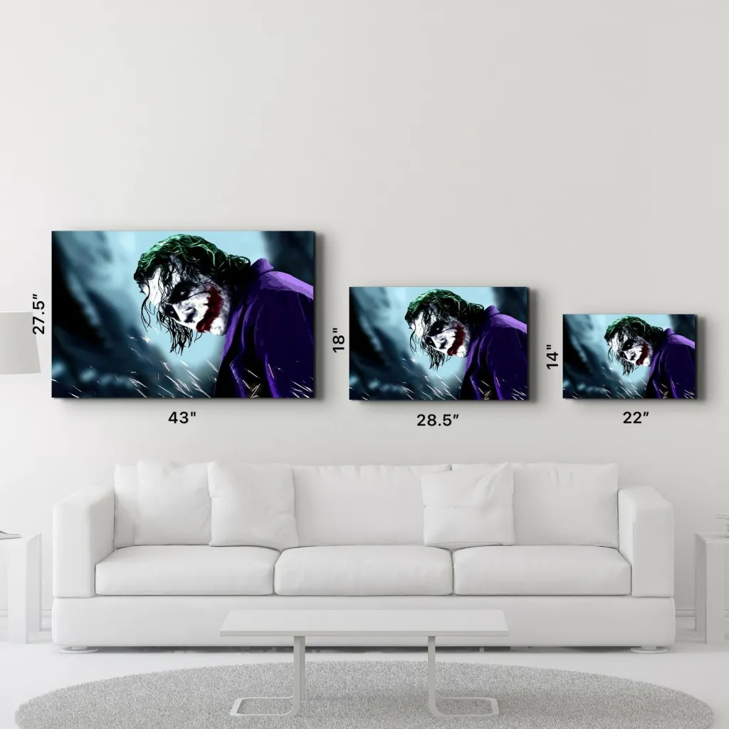 Pikturë dekorative prej xhami të temperuar, Wallity, OGLS-8040, 46x72cm - 6