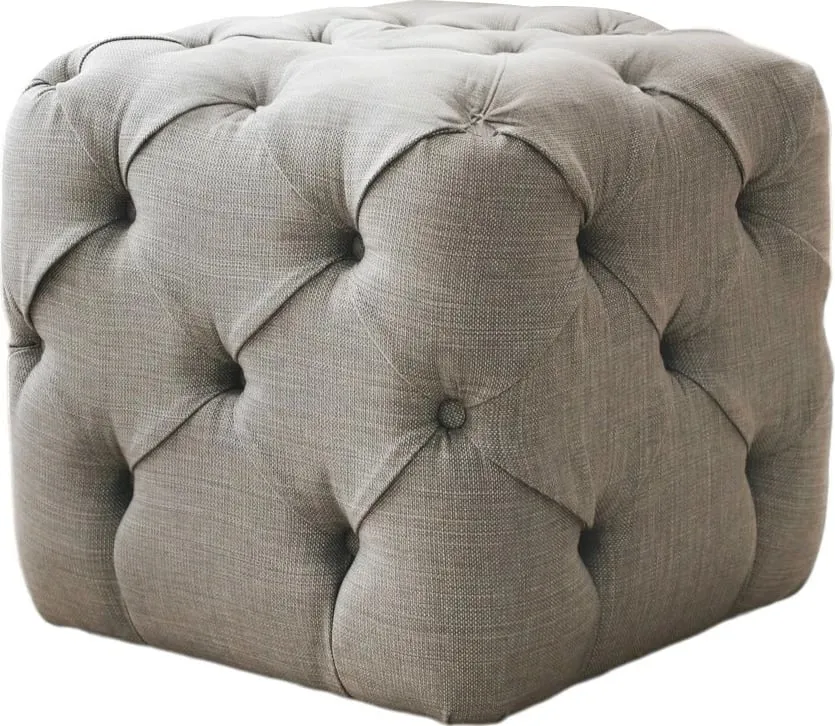 Puf Atelier del Sofa, Kup Chester, ngjyrë gri - 5