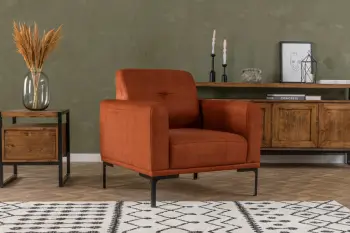 Karrige Wing Como, portokalli, Atelier del Sofa