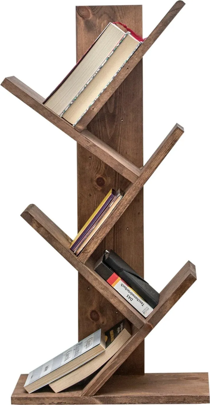 Raft librash prej druri, ngjyrë arre, Hanah Home Cemo - 1
