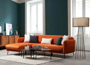 Kënd-sofë krevati Atelier del Sofa, Sevilla kënd majtas (Chl+3R), portokalli