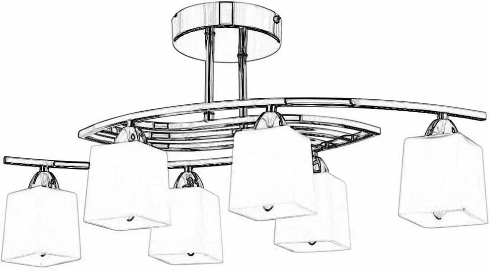 Llambadar Opviq, krom, AV-1374-6K - 2