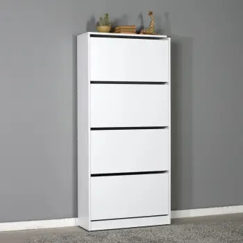 Dollap për këpucë Hanah Home, SHC-540-BB-1, ngjyrë e bardhë