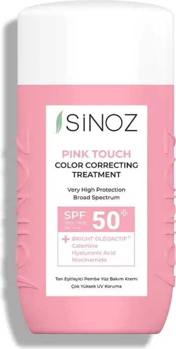 Krem kunder diellit Pink Touch Color Correcting Treatment SPF 50+