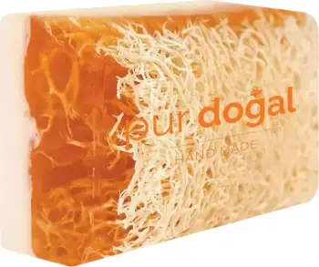 Pür Doğal 100% Sapun me Fije Kungulli, Mjaltë dhe Qumësht Gomarice