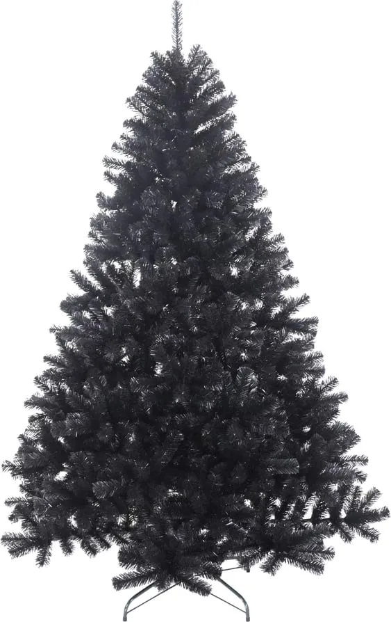 Pemë e zezë artificiale për Krishtlindje, 150x150x210 cm - 1