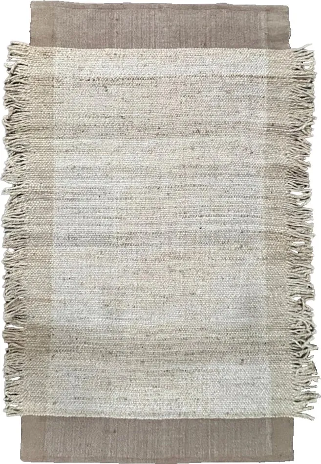 Qilim Cassia për dhomë dite, jute natyral, 200x300 - 1