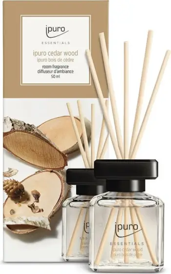 Aromë dhome cedar wood, 50ml, shishe qelqi, 5x6x15cm
