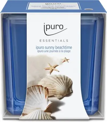 Qiri aromatik ipuro essentials sunny beachtime, 125gr, 7x7x7cm