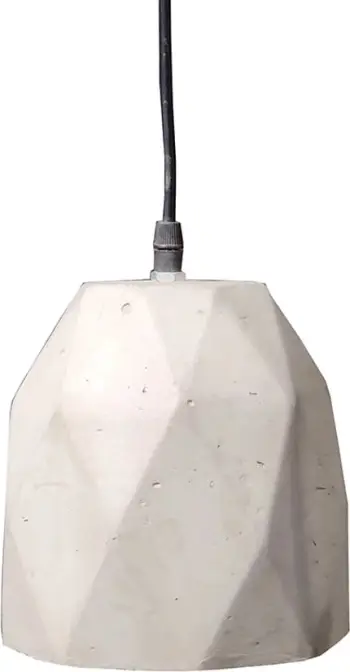 Llambë varëse ALBA, beton gri, 15x15x16cm