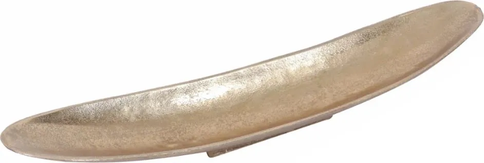 Tabaka dekorative HUIPIL, alumin, ngjyrë ari, 43x9x5 cm - 1