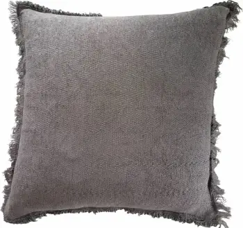 Jastëk dekorativ Rasul, material poliestër, ngjyrë gri, 45x45cm