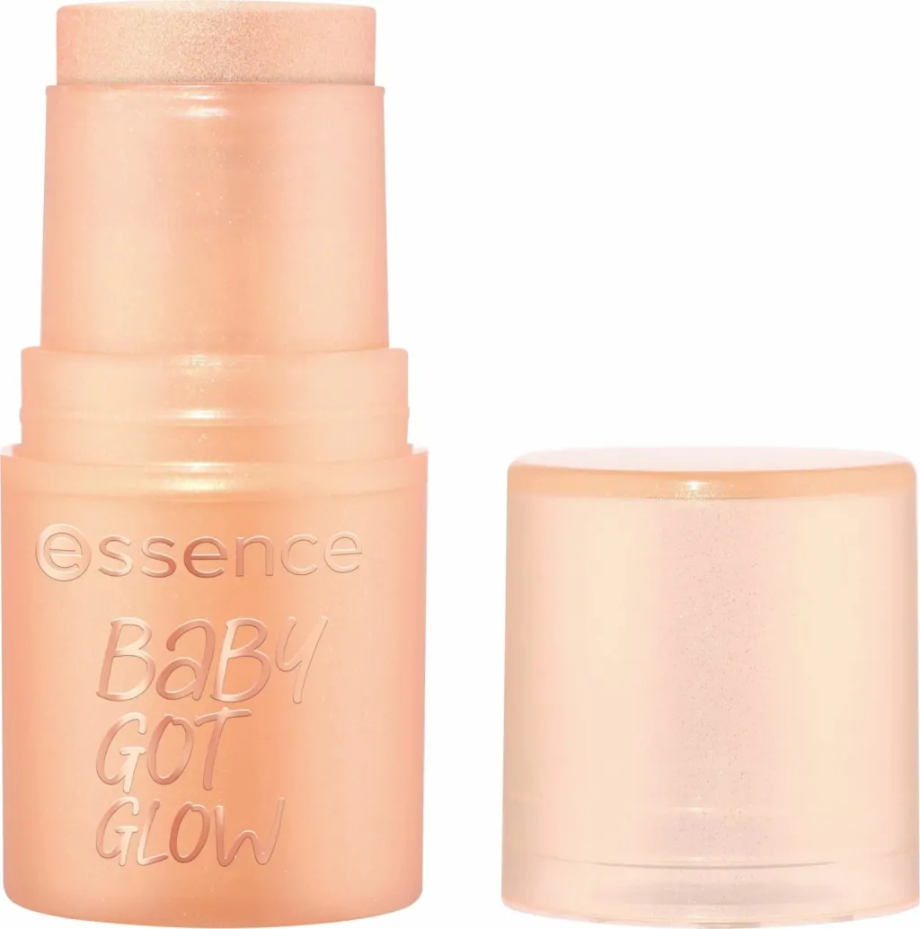 Shkëlqyes për fytyrë Essence Baby Got Glow Stick, 10 Golden Aura, 5.5 g - 4