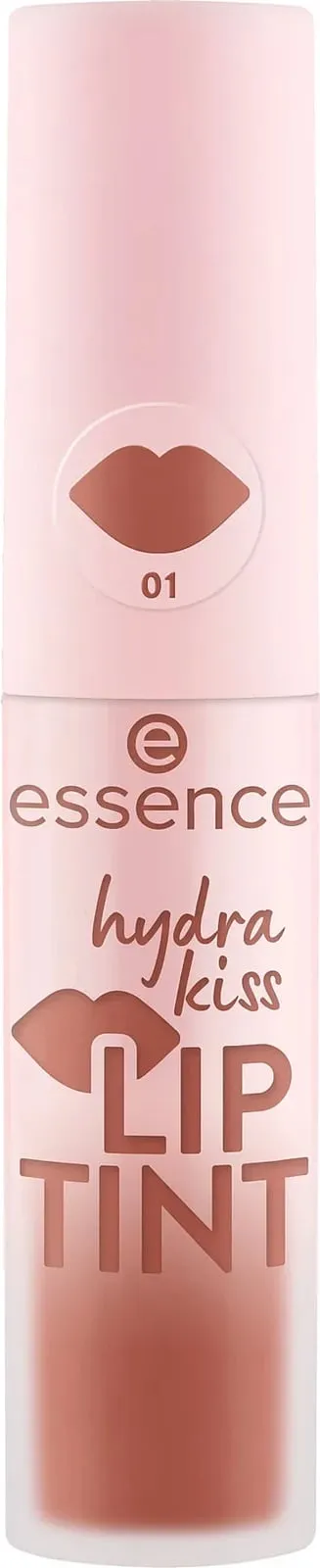Shkëlqyes për buzë Essence Hydra Kiss Lip Tint, 01 Blushing Nude, 4 ml - 1