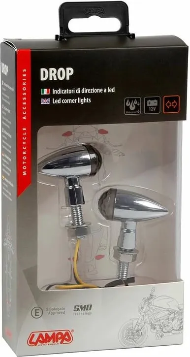 Sinjalizues Motorri Drop Chrome - 2