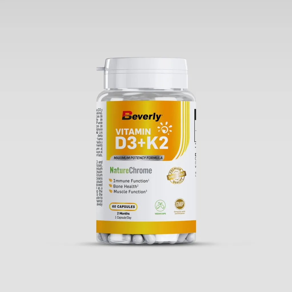 VITAMIN D3 4000iu +K2 100mcg, 60 caps - 1