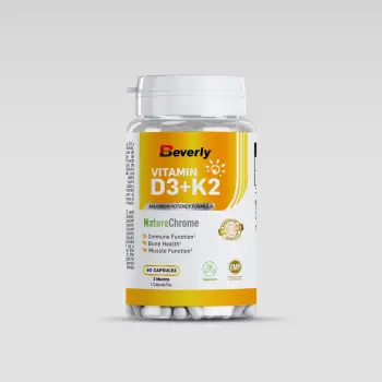 VITAMIN D3 4000iu +K2 100mcg, 60 caps