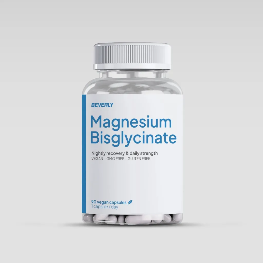 MAGNESIUM BISGLYCINATE MGB6 PRO450mg+B6, 90 cps - 1
