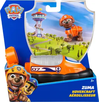 Paw Patrol Zuma's Hovercraft Vehicle and Figure