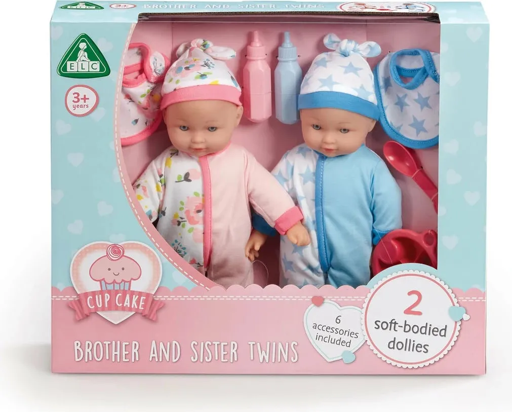Cupcake Brother and Sister Twin Dolls - 2