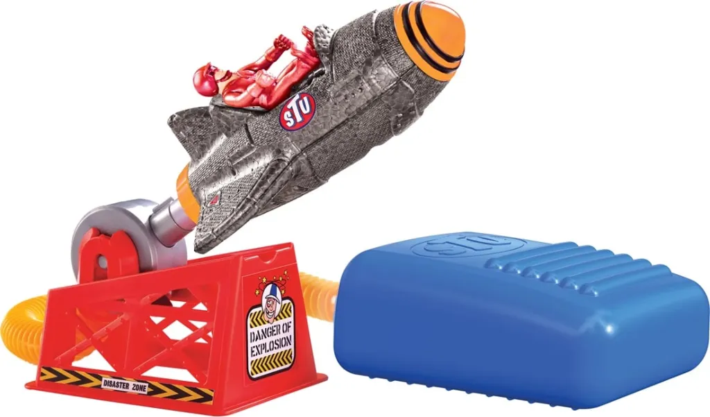 Stuntman Stu Sky Comet Rocket Plane Playset - 2
