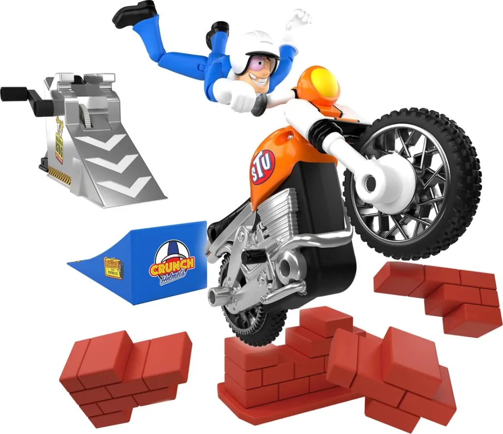 Stuntman Stu Nitro Boosh Stunt Bike Playset - 3