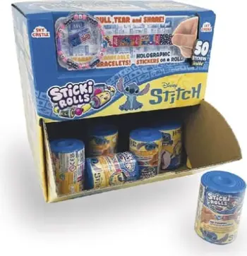 Sticki Rolls Disney Stitch Mystery Capsule (Styles Vary)