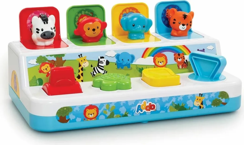 Little Lot – Lodër Kafshësh Peek-a-Boo për Bebe - 1