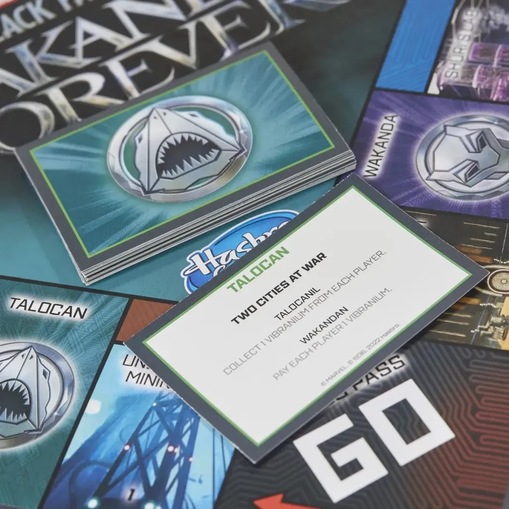 Monopoly Marvel Black Panther Wakanda Forever Game - 4