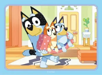 PUZZ 4 IN 1 BLUEY