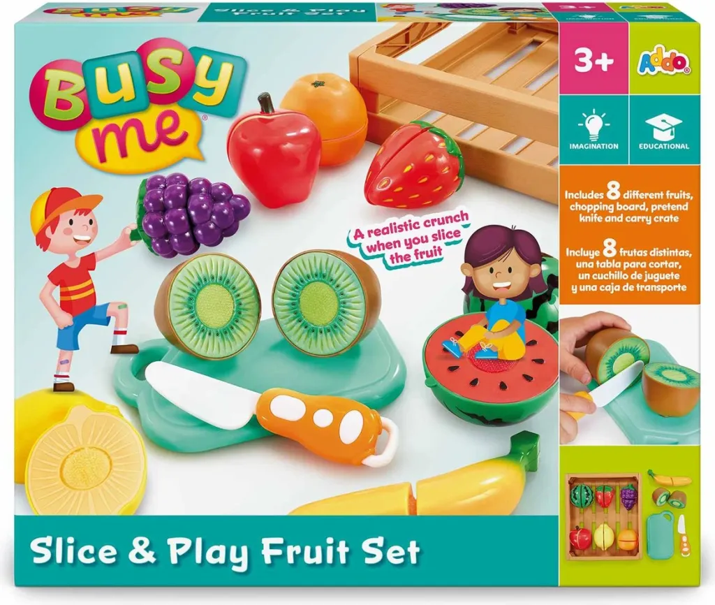 Busy Me Slice and Play Fruit Set - 2