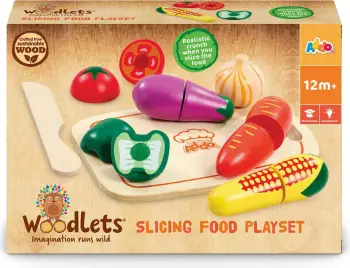 Woodlets Slicing Food Vegetables Roleplay Set
