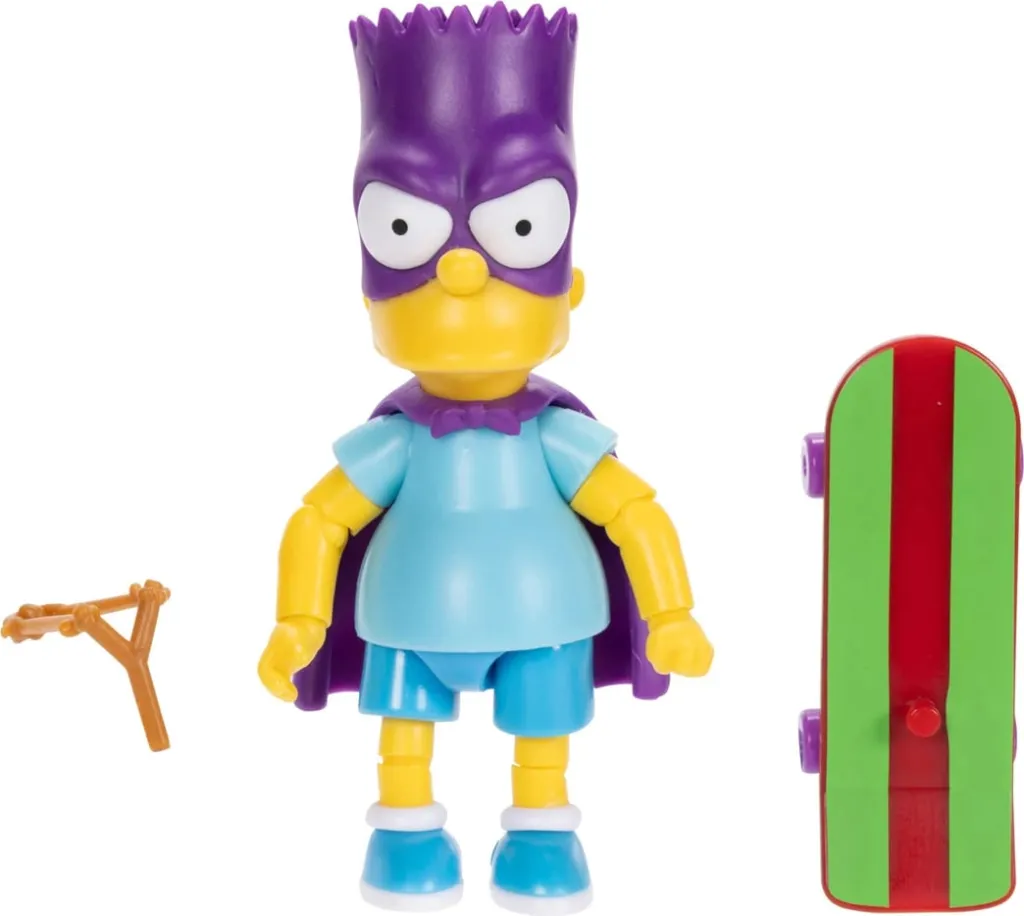 The Simpsons – Bartman me Skateboard, Figurë Koleksionuese 9 cm - 3