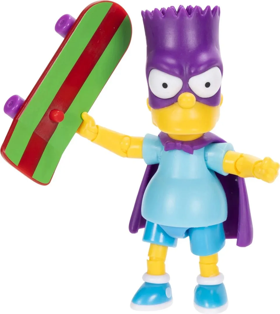 The Simpsons – Bartman me Skateboard, Figurë Koleksionuese 9 cm - 4