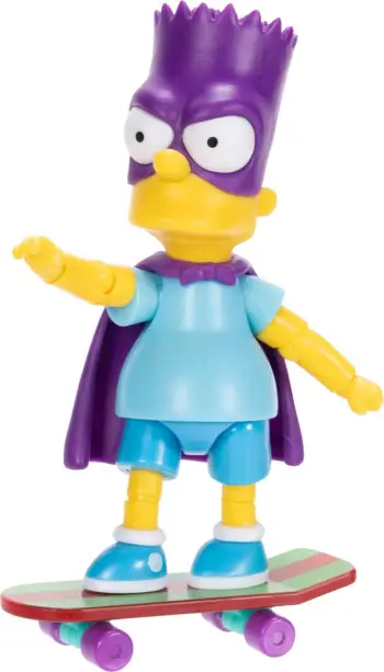 The Simpsons – Bartman me Skateboard, Figurë Koleksionuese 9 cm