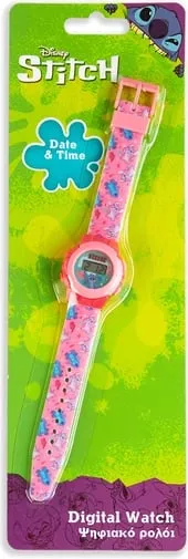Disney Stitch Date & Time Digital Watch - 1