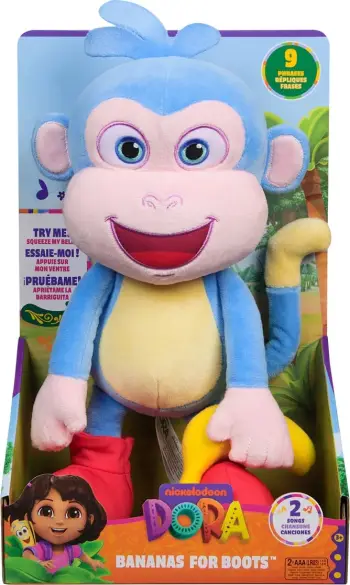 Dora Bananas For Boots Soft Toy