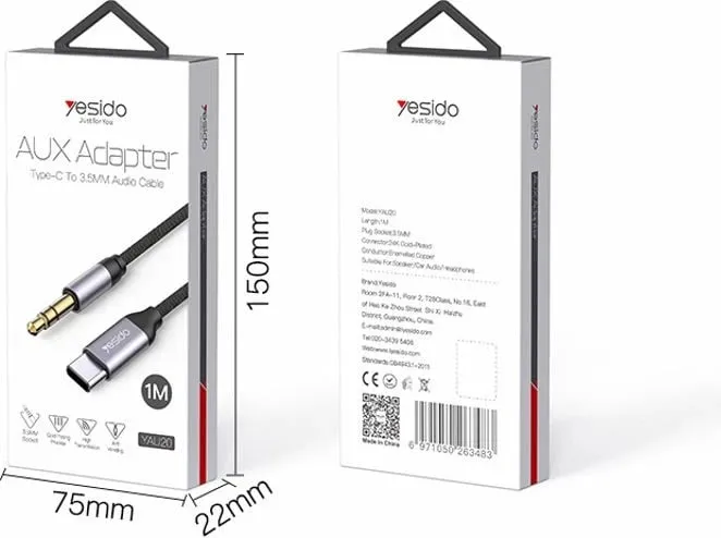 Kabllo Type-c To Aux 1m - 4