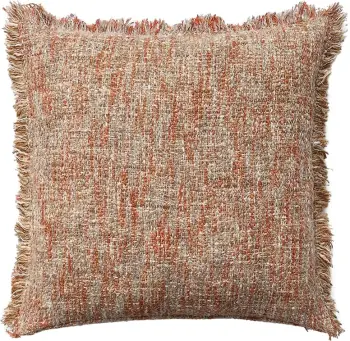Jastëk dekorativ Timber Tan A, pambuk, terrakotë-bezhë, 50x50cm