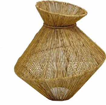 Vazo PALMA, jute natyrale, 30x30x35cm