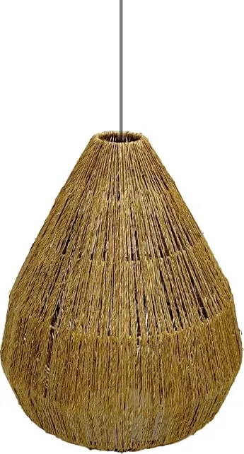 Llambë varëse BALI, jute natyrale, 35x35x44cm - 1