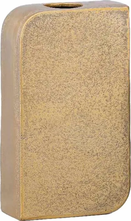 Vazo BRICK, alumin i artë, 14.5x7x26cm - 1