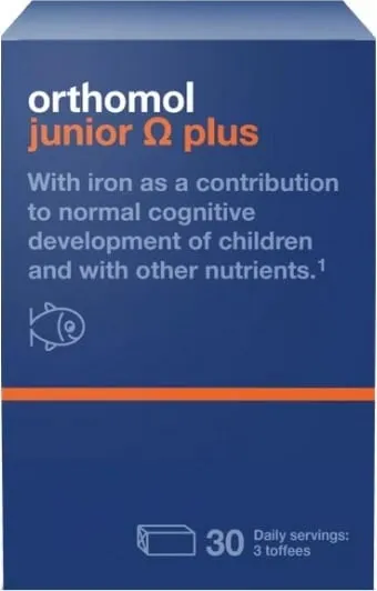 Suplemente ushqimore Orthomol Junior Omega Plus - 1