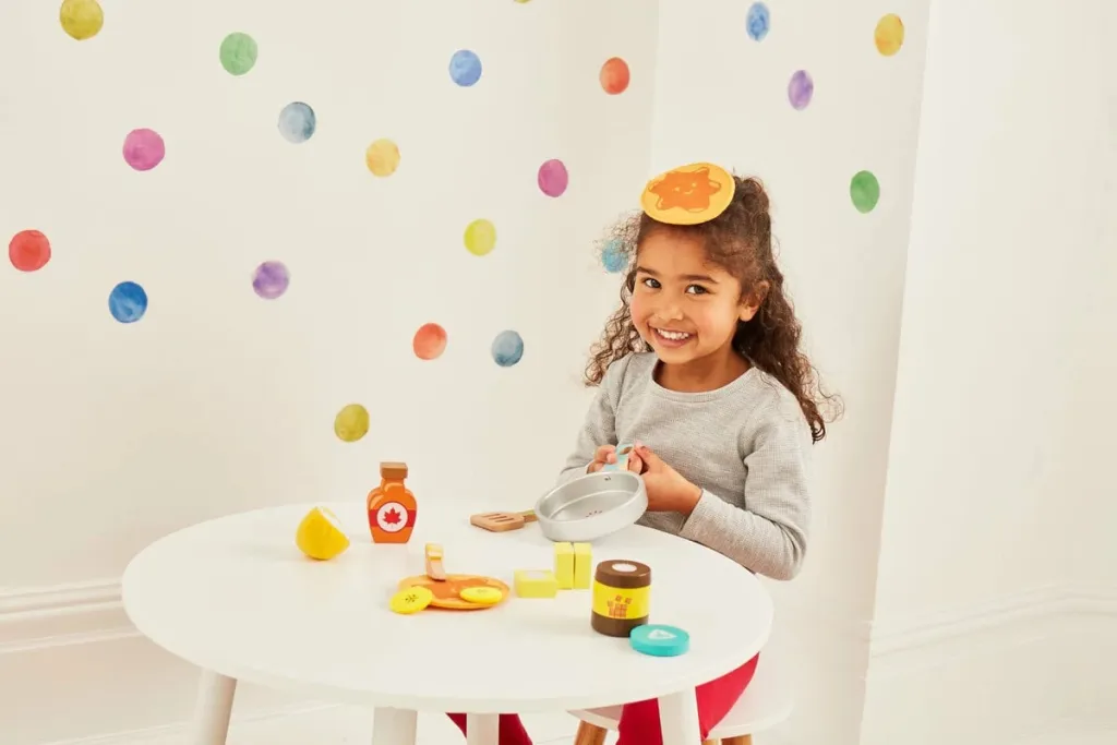 Set lodër për fëmijë Early Learning Centre Wooden Pancake Playset - 4