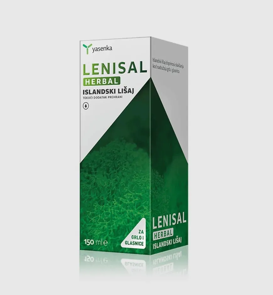 Suplement i lëngshëm ushqimor Yasenka Lenisal Islandski Lisaj - 1