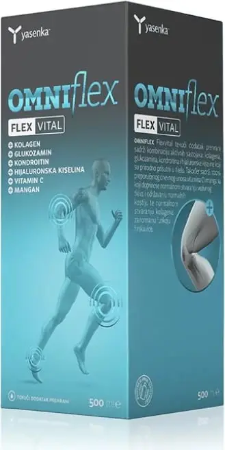 Suplement i lëngshëm ushqimor Yasenka OMNIflex Flex Vital, 500 ml