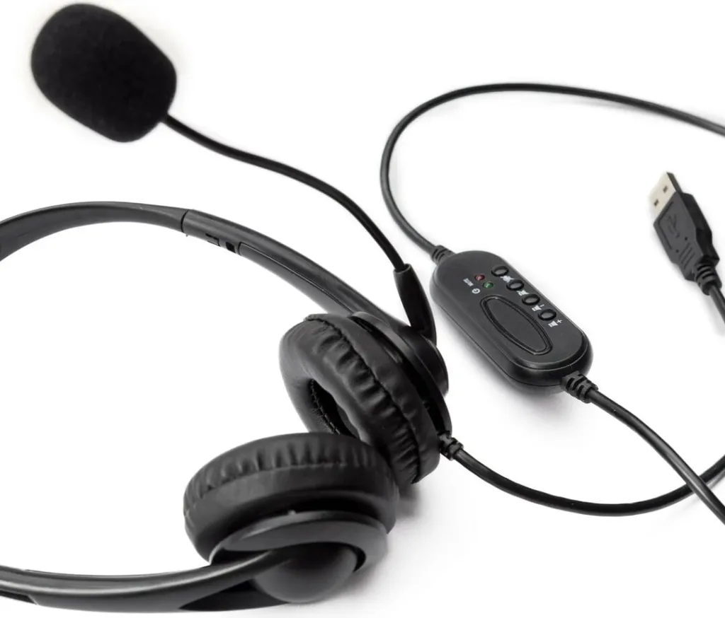 Kufje Headset Shareez Call Center Headset - 3