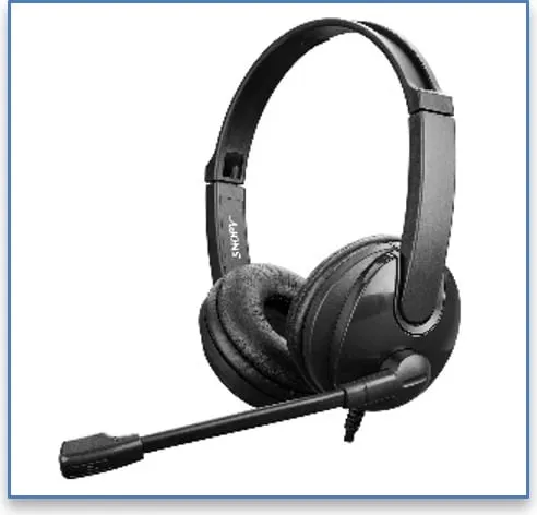Shareez Kufje per Call Center USB - 1